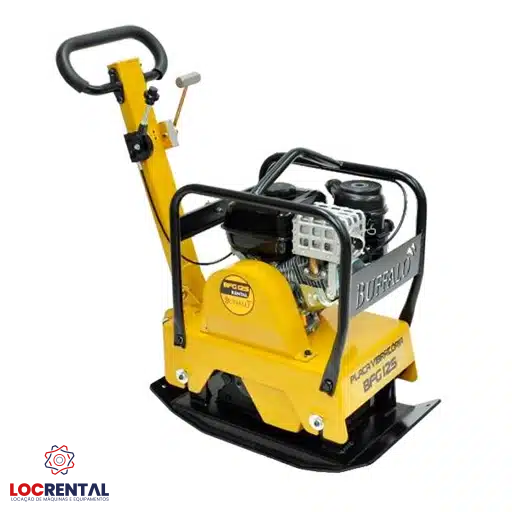 compactador de solo com placa vibratória a gasolina