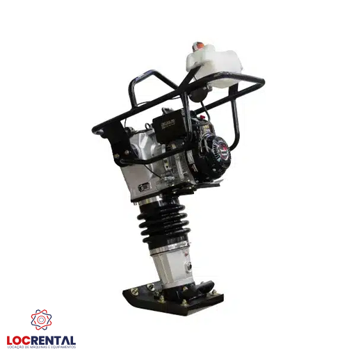 Compactador de solo elétrico para obras
