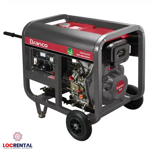 Gerador de energia 15 KVA para obras
