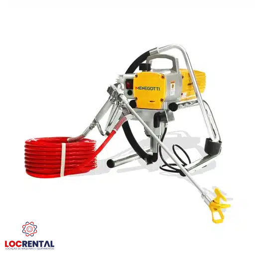 Locação de ferramentas para limpeza e pintura em obras